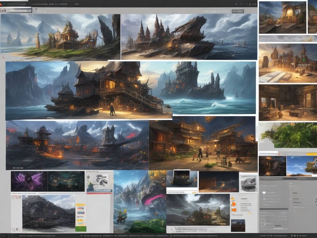 Online Art Environment